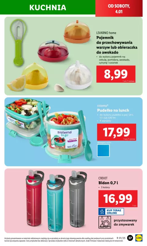 Lidl - gazetka promocyjna Katalog od poniedziałku 30.12 do soboty 04.01 - strona 41