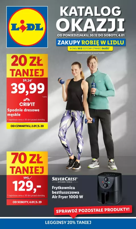 Lidl - gazetka promocyjna Katalog od poniedziałku 30.12 do soboty 04.01