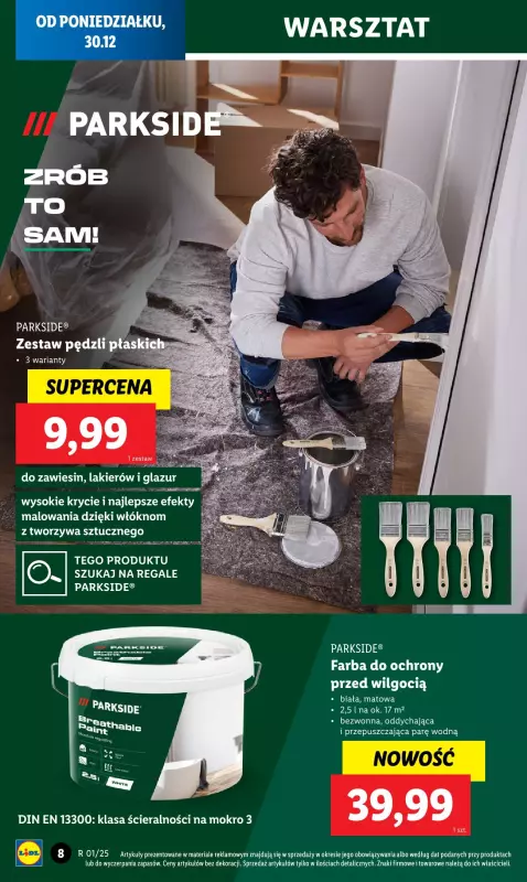 Lidl - gazetka promocyjna Katalog od poniedziałku 30.12 do soboty 04.01 - strona 8