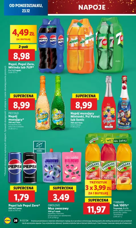 Lidl - gazetka promocyjna Oferta od poniedziałku od poniedziałku 23.12 do wtorku 24.12 - strona 34