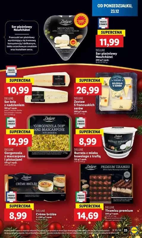 Lidl - gazetka promocyjna Oferta od poniedziałku od poniedziałku 23.12 do wtorku 24.12 - strona 31