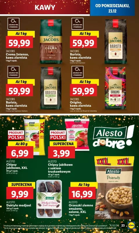 Lidl - gazetka promocyjna Oferta od poniedziałku od poniedziałku 23.12 do wtorku 24.12 - strona 29