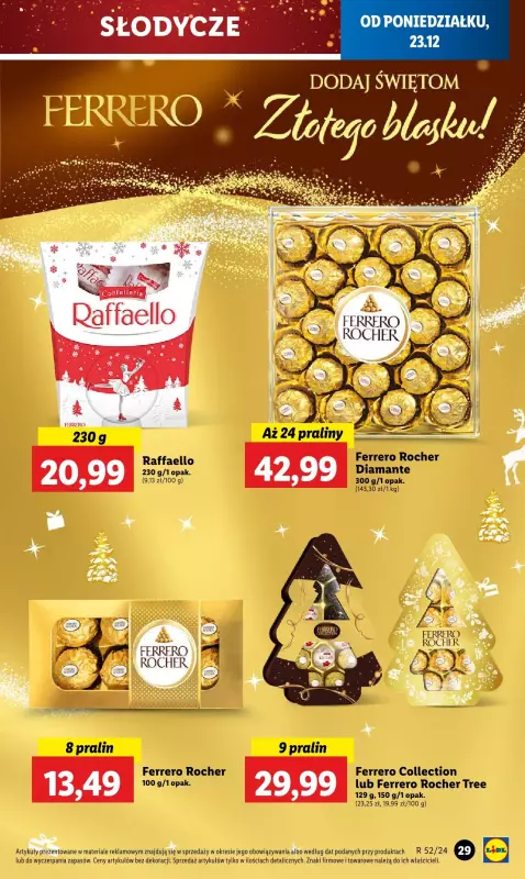 Lidl - gazetka promocyjna Oferta od poniedziałku od poniedziałku 23.12 do wtorku 24.12 - strona 37