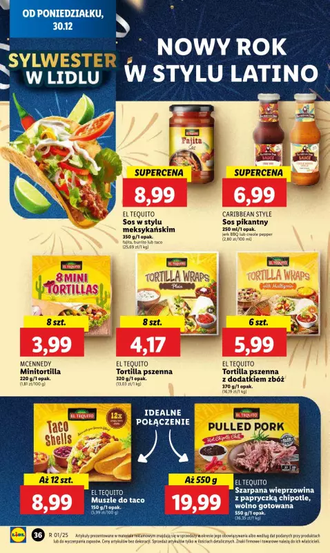 Lidl - gazetka promocyjna Oferta od poniedziałku od poniedziałku 30.12 do wtorku 31.12 - strona 40