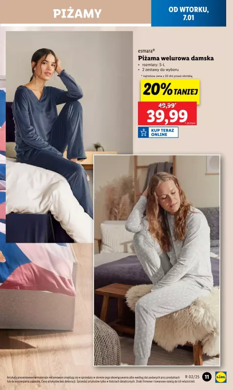 Lidl - gazetka promocyjna Katalog od wtorku 07.01 do soboty 11.01 - strona 11