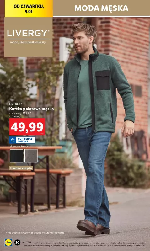 Lidl - gazetka promocyjna Katalog od wtorku 07.01 do soboty 11.01 - strona 30