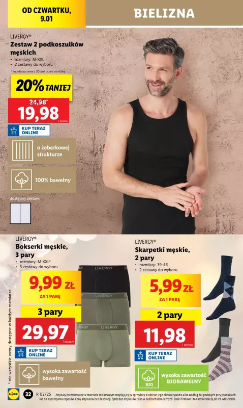 Lidl - gazetka promocyjna Katalog od wtorku 07.01 do soboty 11.01 - strona 32