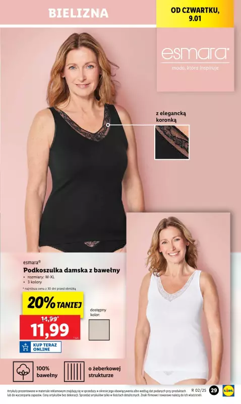 Lidl - gazetka promocyjna Katalog od wtorku 07.01 do soboty 11.01 - strona 29