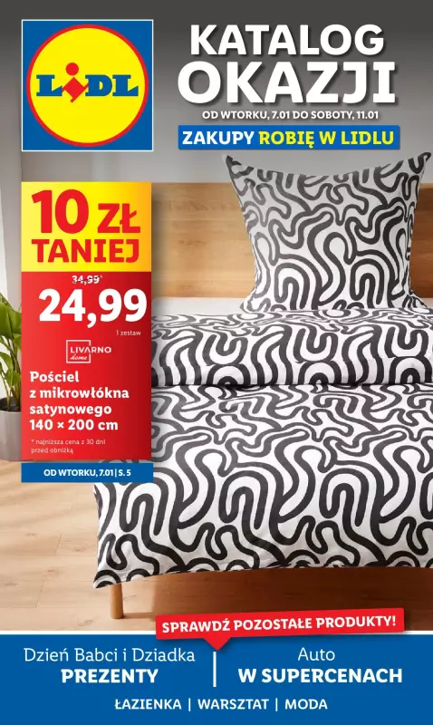 Lidl - gazetka promocyjna Katalog od wtorku 07.01 do soboty 11.01