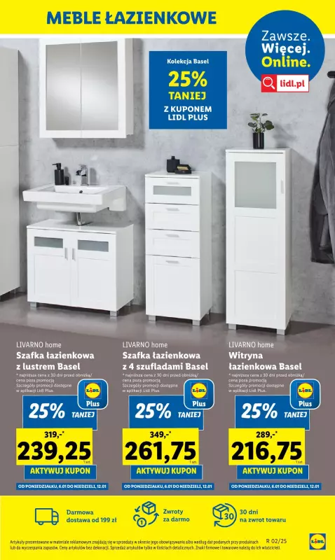 Lidl - gazetka promocyjna Katalog od wtorku 07.01 do soboty 11.01 - strona 35