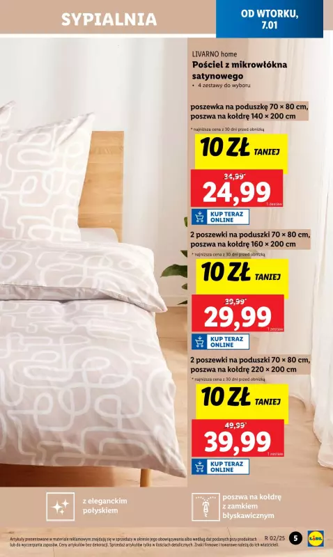 Lidl - gazetka promocyjna Katalog od wtorku 07.01 do soboty 11.01 - strona 5