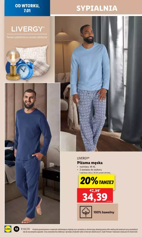 Lidl - gazetka promocyjna Katalog od wtorku 07.01 do soboty 11.01 - strona 12