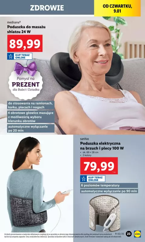 Lidl - gazetka promocyjna Katalog od wtorku 07.01 do soboty 11.01 - strona 23