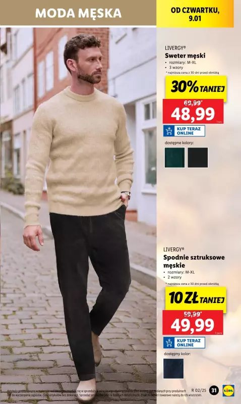 Lidl - gazetka promocyjna Katalog od wtorku 07.01 do soboty 11.01 - strona 31