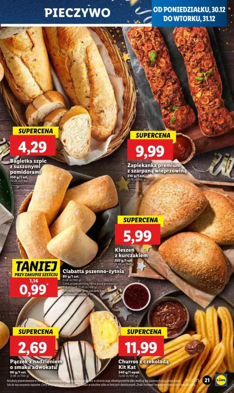 Lidl - gazetka promocyjna Oferta od poniedziałku od poniedziałku 30.12 do wtorku 31.12 - strona 25