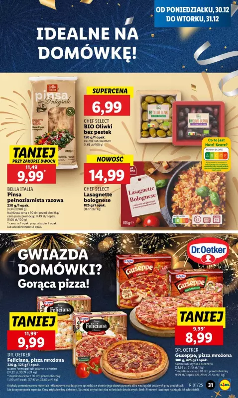 Lidl - gazetka promocyjna Oferta od poniedziałku od poniedziałku 30.12 do wtorku 31.12 - strona 37