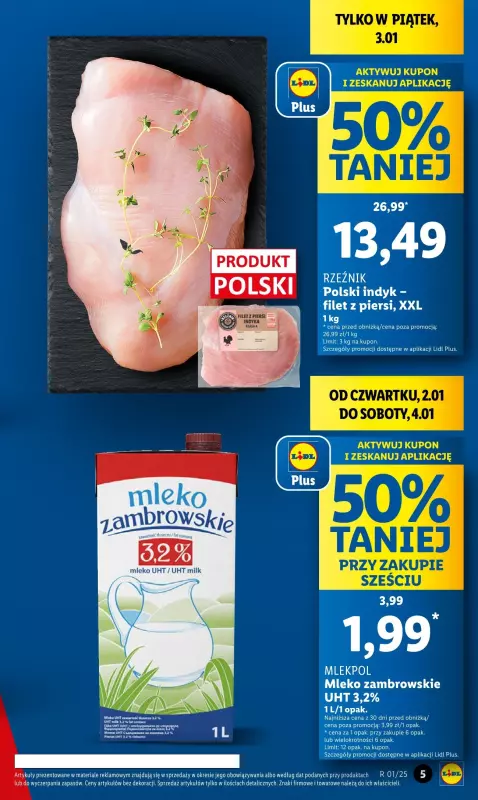 Lidl - gazetka promocyjna Oferta od czwartku od czwartku 02.01 do soboty 04.01 - strona 7