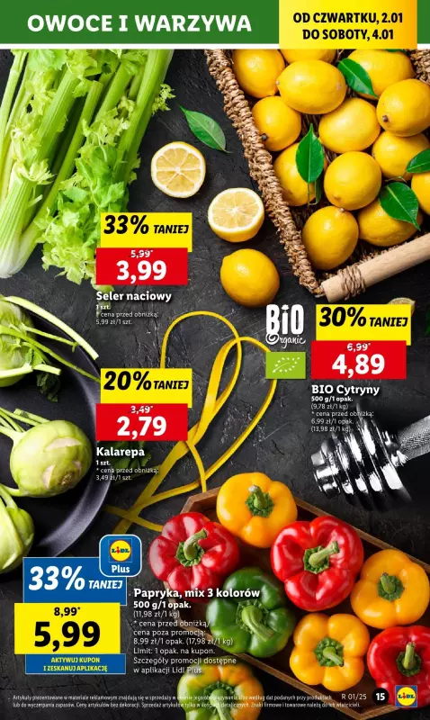 Lidl - gazetka promocyjna Oferta od czwartku od czwartku 02.01 do soboty 04.01 - strona 19