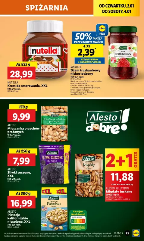 Lidl - gazetka promocyjna Oferta od czwartku od czwartku 02.01 do soboty 04.01 - strona 33