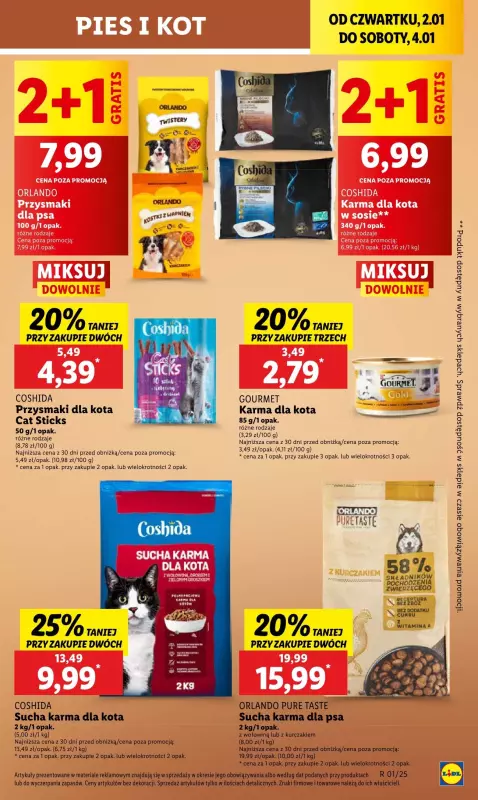 Lidl - gazetka promocyjna Oferta od czwartku od czwartku 02.01 do soboty 04.01 - strona 43