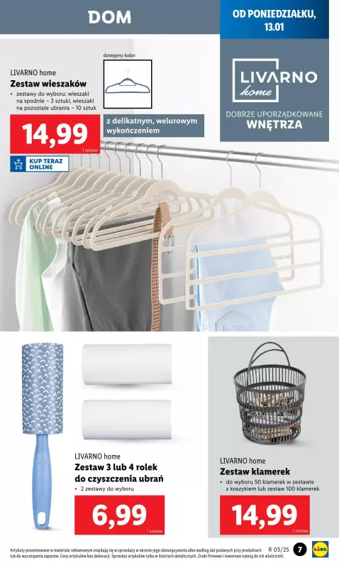 Lidl - gazetka promocyjna Katalog od poniedziałku 13.01 do soboty 18.01 - strona 7