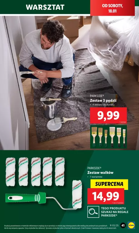 Lidl - gazetka promocyjna Katalog od poniedziałku 13.01 do soboty 18.01 - strona 43