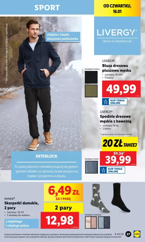 Lidl - gazetka promocyjna Katalog od poniedziałku 13.01 do soboty 18.01 - strona 27