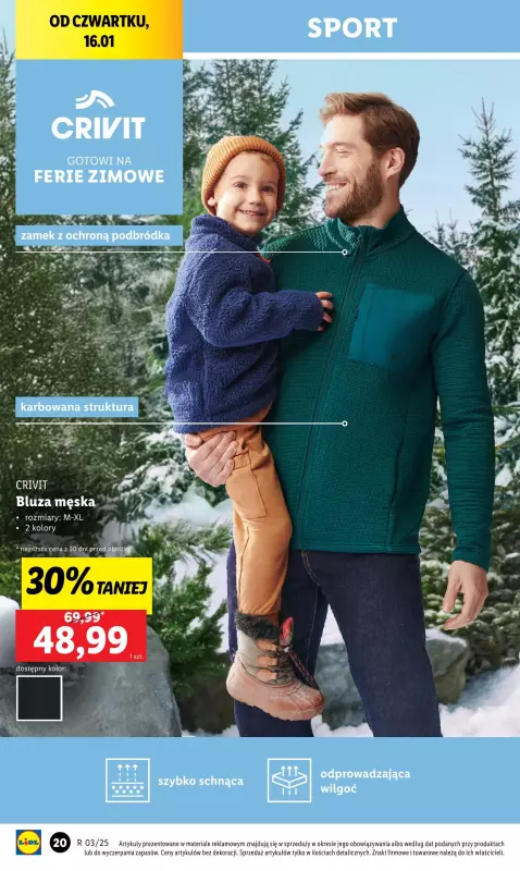 Lidl - gazetka promocyjna Katalog od poniedziałku 13.01 do soboty 18.01 - strona 20