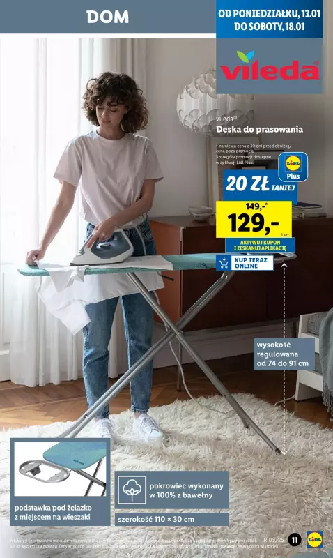 Lidl - gazetka promocyjna Katalog od poniedziałku 13.01 do soboty 18.01 - strona 11