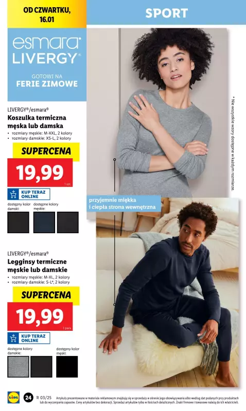 Lidl - gazetka promocyjna Katalog od poniedziałku 13.01 do soboty 18.01 - strona 24