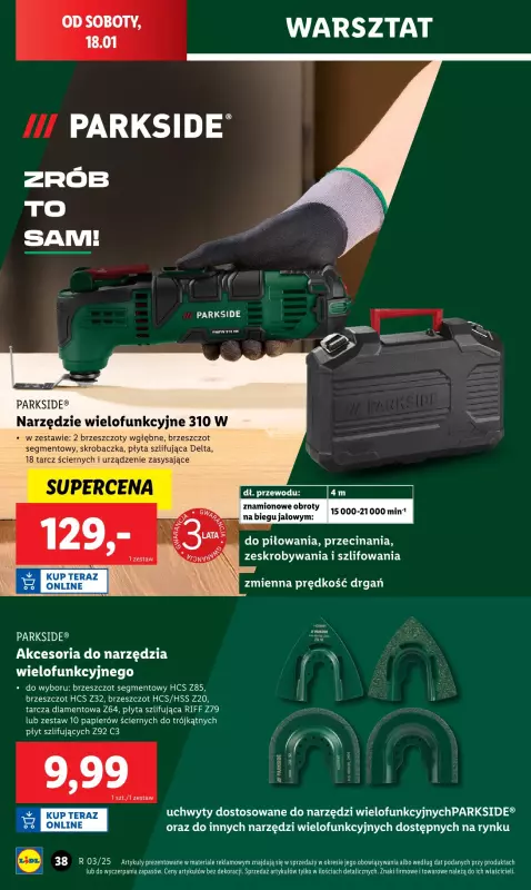 Lidl - gazetka promocyjna Katalog od poniedziałku 13.01 do soboty 18.01 - strona 40