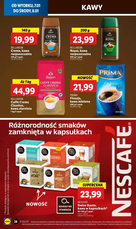 Lidl - gazetka promocyjna Gazetka od wtorku od wtorku 07.01 do środy 08.01 - strona 42