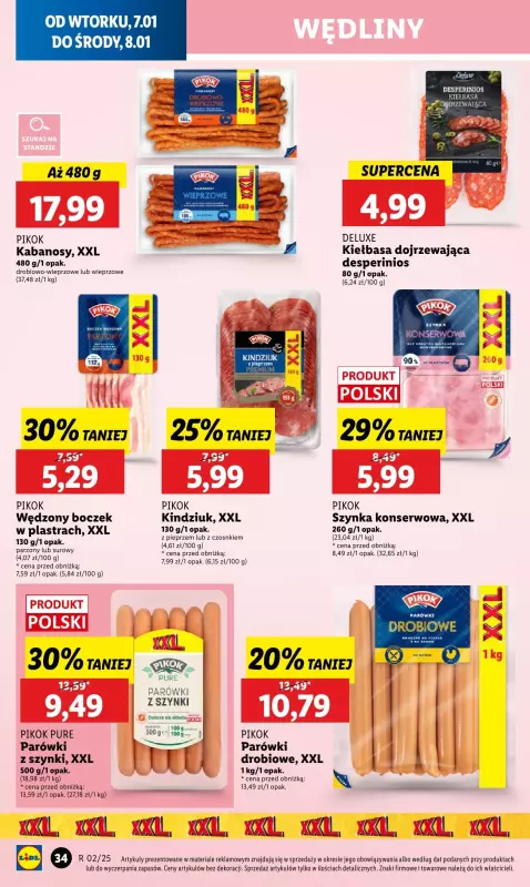 Lidl - gazetka promocyjna Gazetka od wtorku od wtorku 07.01 do środy 08.01 - strona 38