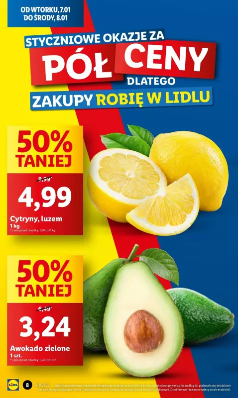 Lidl - gazetka promocyjna Gazetka od wtorku od wtorku 07.01 do środy 08.01 - strona 8