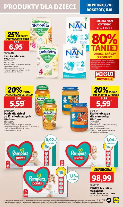 Lidl - gazetka promocyjna Gazetka od wtorku od wtorku 07.01 do środy 08.01 - strona 55