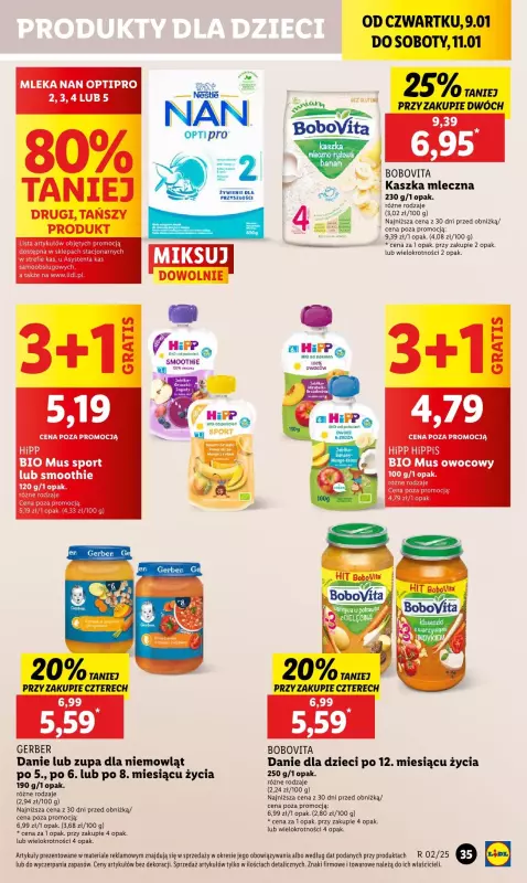 Lidl - gazetka promocyjna Oferta od czwartku od czwartku 09.01 do soboty 11.01 - strona 43