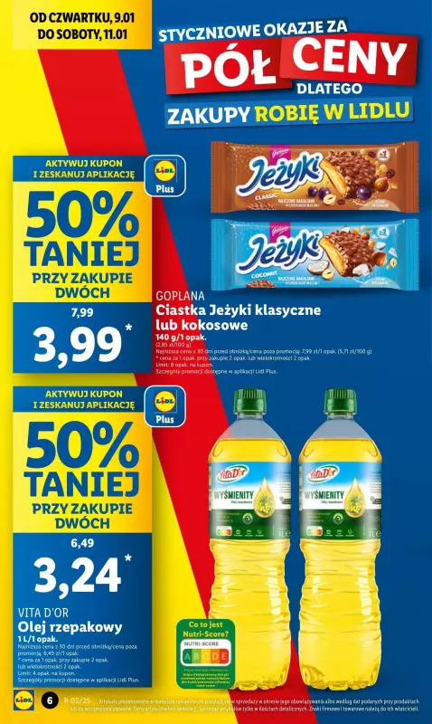 Lidl - gazetka promocyjna Oferta od czwartku od czwartku 09.01 do soboty 11.01 - strona 8