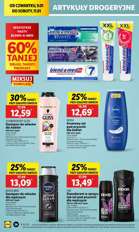 Lidl - gazetka promocyjna Oferta od czwartku od czwartku 09.01 do soboty 11.01 - strona 44