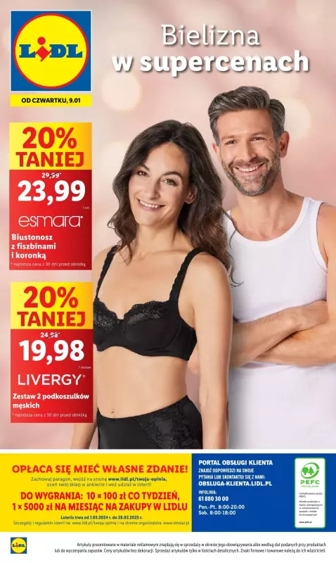 Lidl - gazetka promocyjna Oferta od czwartku od czwartku 09.01 do soboty 11.01 - strona 50