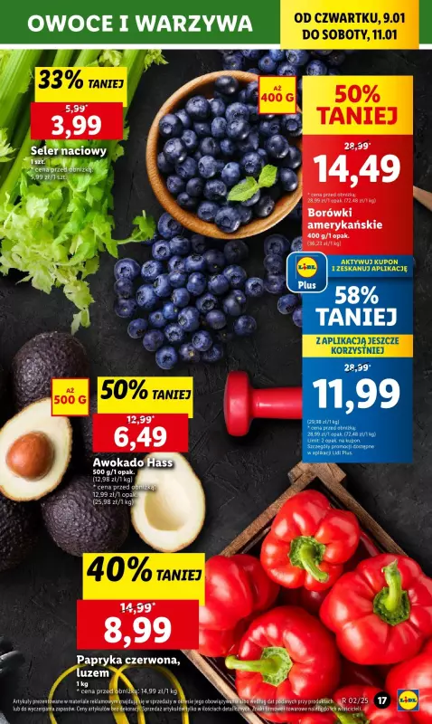 Lidl - gazetka promocyjna Oferta od czwartku od czwartku 09.01 do soboty 11.01 - strona 21