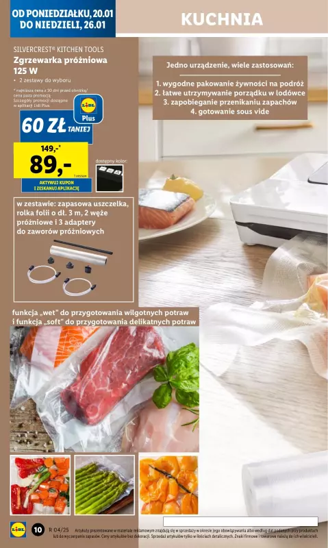 Lidl - gazetka promocyjna Katalog od poniedziałku 20.01 do niedzieli 26.01 - strona 10