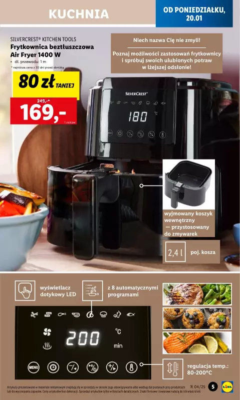 Lidl - gazetka promocyjna Katalog od poniedziałku 20.01 do niedzieli 26.01 - strona 5