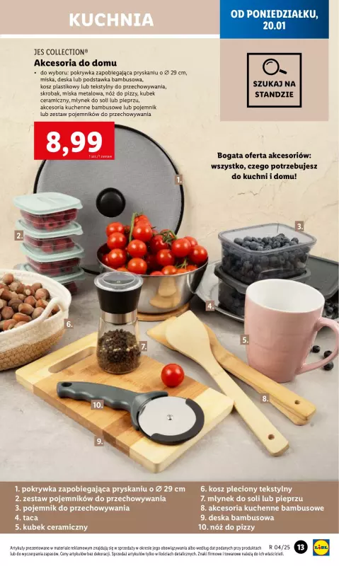 Lidl - gazetka promocyjna Katalog od poniedziałku 20.01 do niedzieli 26.01 - strona 13