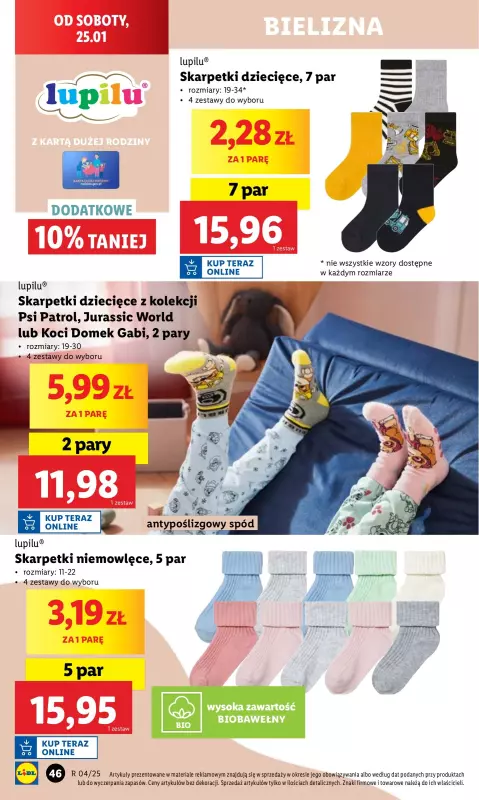 Lidl - gazetka promocyjna Katalog od poniedziałku 20.01 do niedzieli 26.01 - strona 48