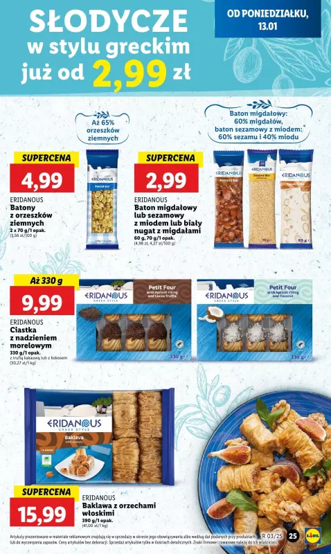 Lidl - gazetka promocyjna Gazetka od poniedziałku od poniedziałku 13.01 do środy 15.01 - strona 29