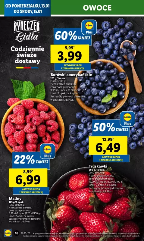 Lidl - gazetka promocyjna Gazetka od poniedziałku od poniedziałku 13.01 do środy 15.01 - strona 18