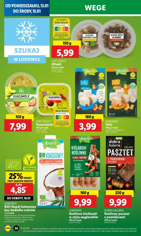 Lidl - gazetka promocyjna Gazetka od poniedziałku od poniedziałku 13.01 do środy 15.01 - strona 40