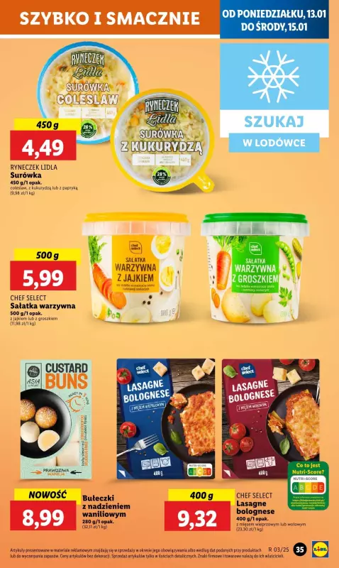 Lidl - gazetka promocyjna Gazetka od poniedziałku od poniedziałku 13.01 do środy 15.01 - strona 39