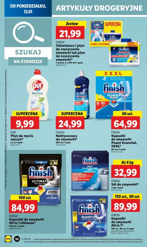 Lidl - gazetka promocyjna Gazetka od poniedziałku od poniedziałku 13.01 do środy 15.01 - strona 58