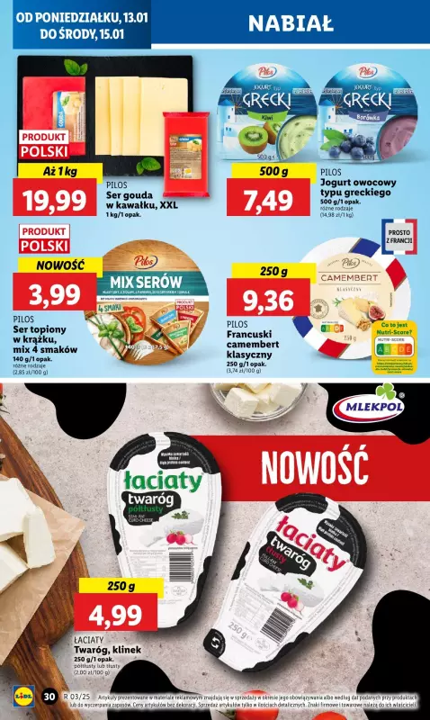 Lidl - gazetka promocyjna Gazetka od poniedziałku od poniedziałku 13.01 do środy 15.01 - strona 34